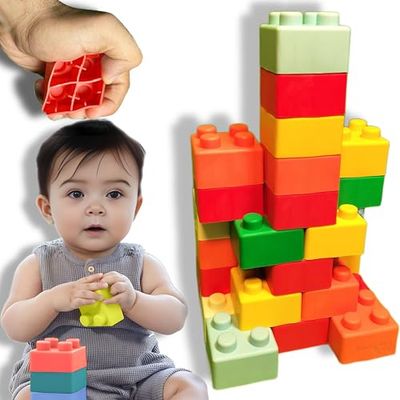 Babby Soft Foam Building Blocks Set (6 pcs) — buy on Amazon India