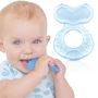 Nuby Soft Bite Teething Rattle with Wrist Strap