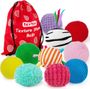Mastela Baby Sensory Ball Set (4 pcs, assorted textures)