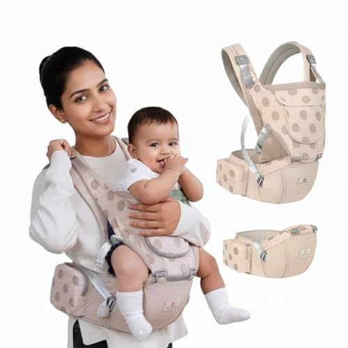 Babyhug Ergonomic Baby Carrier with Hip Support