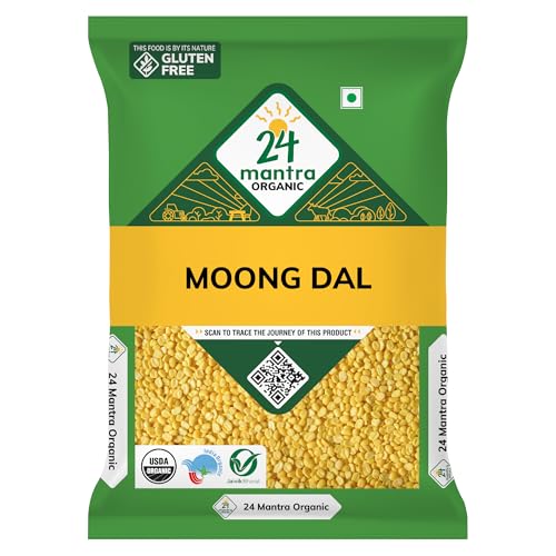 24 Mantra Organic Moong Dal, 500g