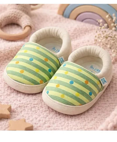 FirstCry Organic Cotton Baby Booties 6-12M Pack of 3 — buy on Amazon India