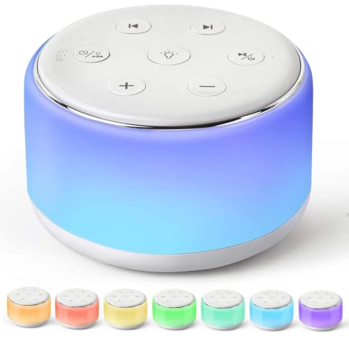 R for Rabbit Wireless White Noise Machine for Baby Sleep (20-Hour Battery)