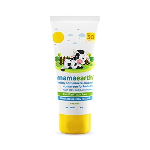 Mamaearth Mineral Sunscreen SPF 20 for Babies