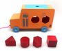 Skola Wooden Shape Sorter Box with 4 Shapes