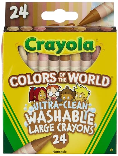 Crayola Washable Crayons 24-Pack