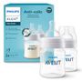 Philips Avent Natural 2.0 Anti-Colic Baby Bottle 125ml (Newborn Starter Pack, 4 Count)
