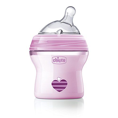 Chicco NaturalFit Anti-Colic Baby Bottle 150ml (Newborn Pack, 2 Count)