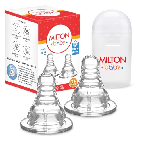 Mee Mee Premium Feeding Bottle Replacement Teat (Slow Flow)