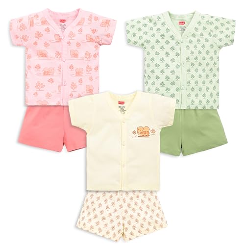 LuvLap Monsoon Shorts Set (Pack of 3)