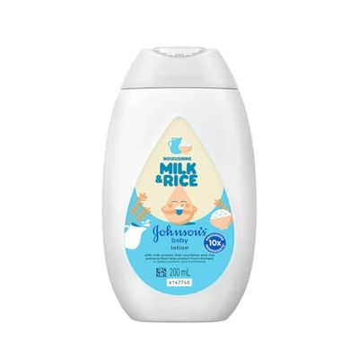 Johnson's Baby Lotion Milk+Rice 200ml — buy on Amazon India