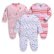 LuvLap Full Front Snap Baby Dungarees Overalls