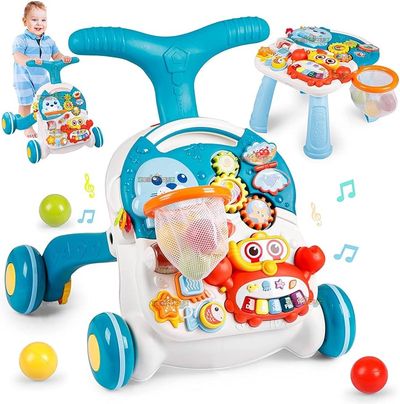 Babyhug 3-in-1 Walker Rocker Activity Center — buy on Amazon India