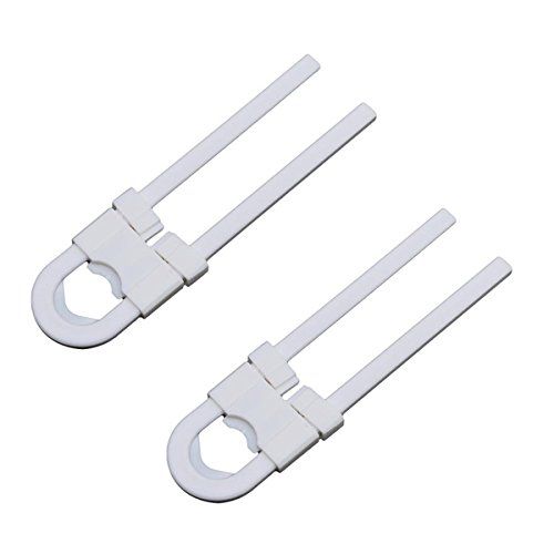 Mee Mee Child Safety Cabinet Lock U-Shaped Latch Set of 2