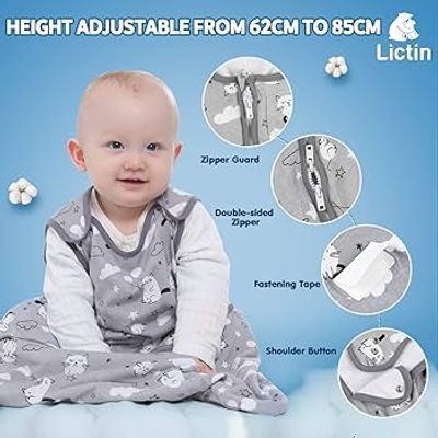 Babyhug Cotton Sleep Sack 0.5 TOG — buy on Amazon India