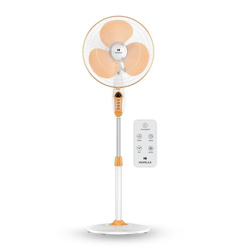 Havells 12 Inch Rechargeable Pedestal Fan with Remote Control