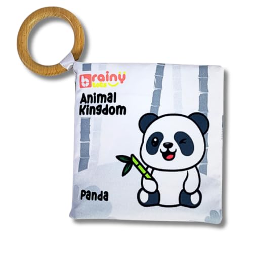 BabyGo Soft Cloth Book with Black & White Contrast