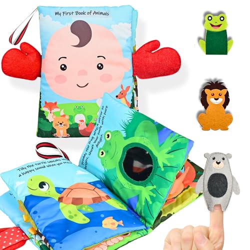 Mee Mee Touch-Feel Cloth Book with Varied Textures