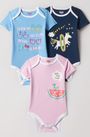 Amazon Brand - Jam & Honey Cotton Rompers for Baby Boys and Girls