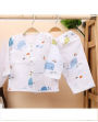 FirstCry Organic Cotton Jhablas Set of 3 for Newborn Baby