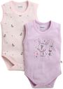 Bumzee Sleeveless Bodysuits Pack of 5 for Baby Boys and Girls