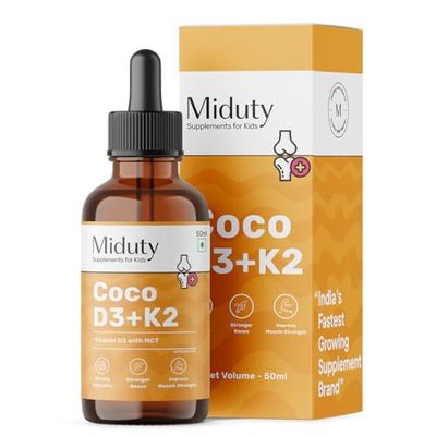 Vitamin D3 Drops for Babies by HealthKind (10 mcg/drop) — buy on Amazon India