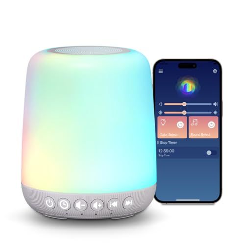 HIHAO Smart White Noise Machine with App Control