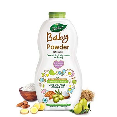 Dabur Lal Tail Baby Powder (Talc-Free) 100g — buy on Amazon India