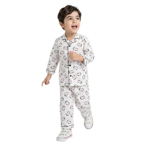 Mee Mee Striped Baby Night Suit