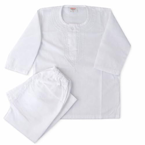 FirstCry Organics 100% Organic Cotton Kurta Pajama Set for Baby Boys