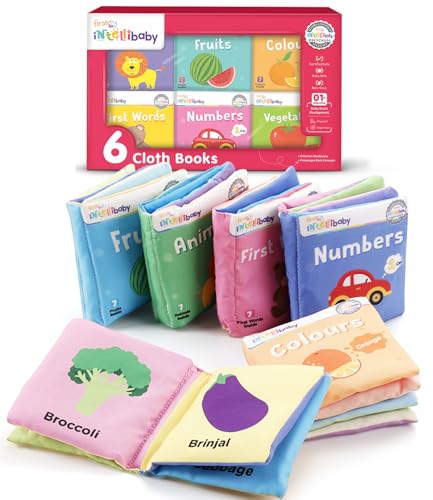 Babymoov Crinkle Soft Book - First Discoveries