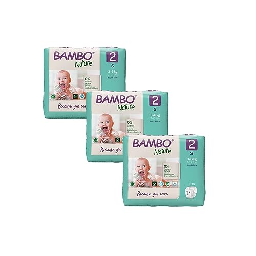 Bamboo Love Premium Diapers Size 3 (6-11kg)