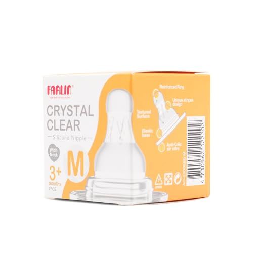 Farlin Anti-Colic Replacement Nipple Medium Flow (2-pack)