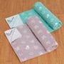 R for Rabbit DryFit Quick-Dry Crib Sheet (69% Cotton, 31% Polyester)