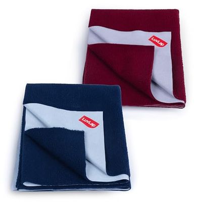 LuvLap Quick-Dry Crib Sheet (65% Cotton, 35% Polyester) — buy on Amazon India