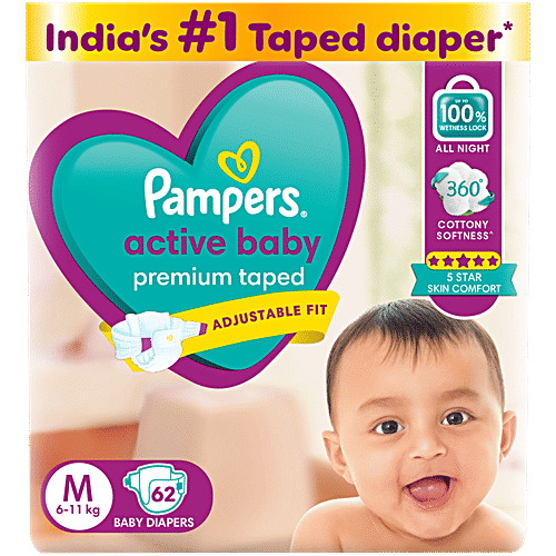 Pampers Active Baby Diaper Pants (Pack of 46)