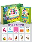 Mrs Bhasin's Perfect Learning Flash Cards Set (Alphabets Numbers Animals Fruits Vehicles)
