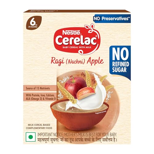 Nestle Cerelac Ragi & Apple 400g (Stage 2)
