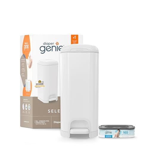 Ubbi Diaper Pail Hands-Free Odour Sealing System