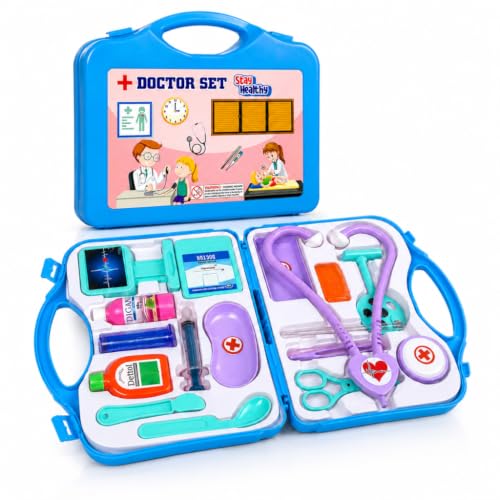 Playgo Doctor Kit with Stethoscope & Accessories