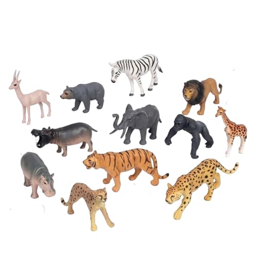 Safari Ltd Wild Animals Figurine Set (12-piece)