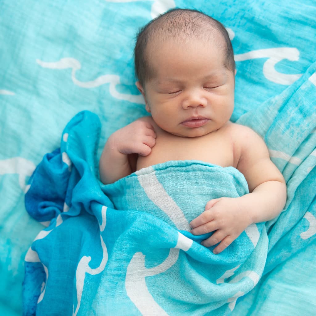 Coco Baby Muslin Swaddle Blanket 4 Layer Breathable 120x120cm