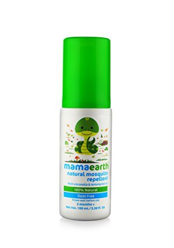 Mamaearth Natural Mosquito Repellent Spray for Babies (100 ml)