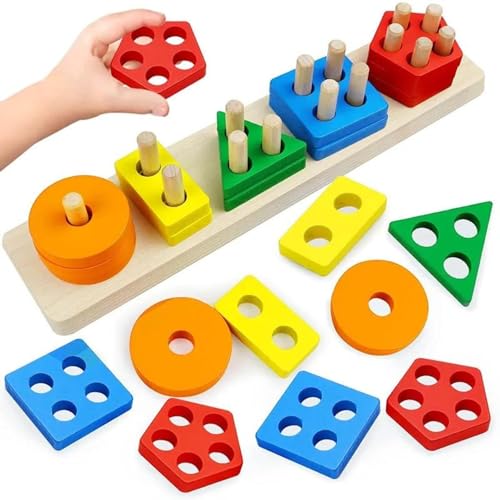 Shumee Color Sorting Game Educational Toy for Toddlers