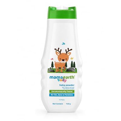 Mamaearth Organic Dusting Powder for Babies, 150g — buy on Amazon India