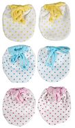 Babyhug Organic Cotton Anti-Scratch Mittens
