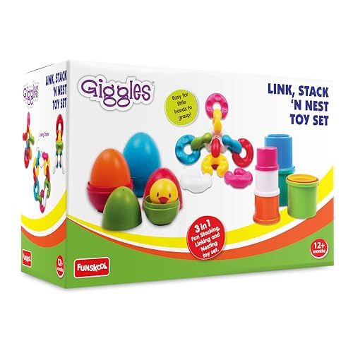 Giggles Sound Blocks Stacking Toy Set