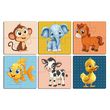 Funskool Giggles Wooden Jigsaw Puzzle Set (2-4 Pieces, 3-Pack)