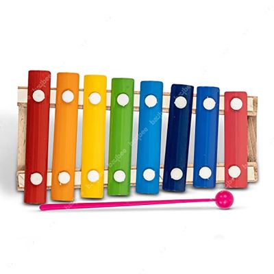 Baybee Wooden Xylophone Mallet Musical Instrument Toy — buy on Amazon India