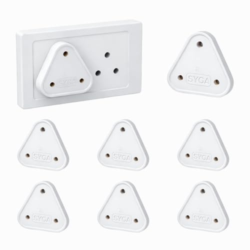 Syga Electrical Outlet Covers with Sliding Shutters (Pack of 6)